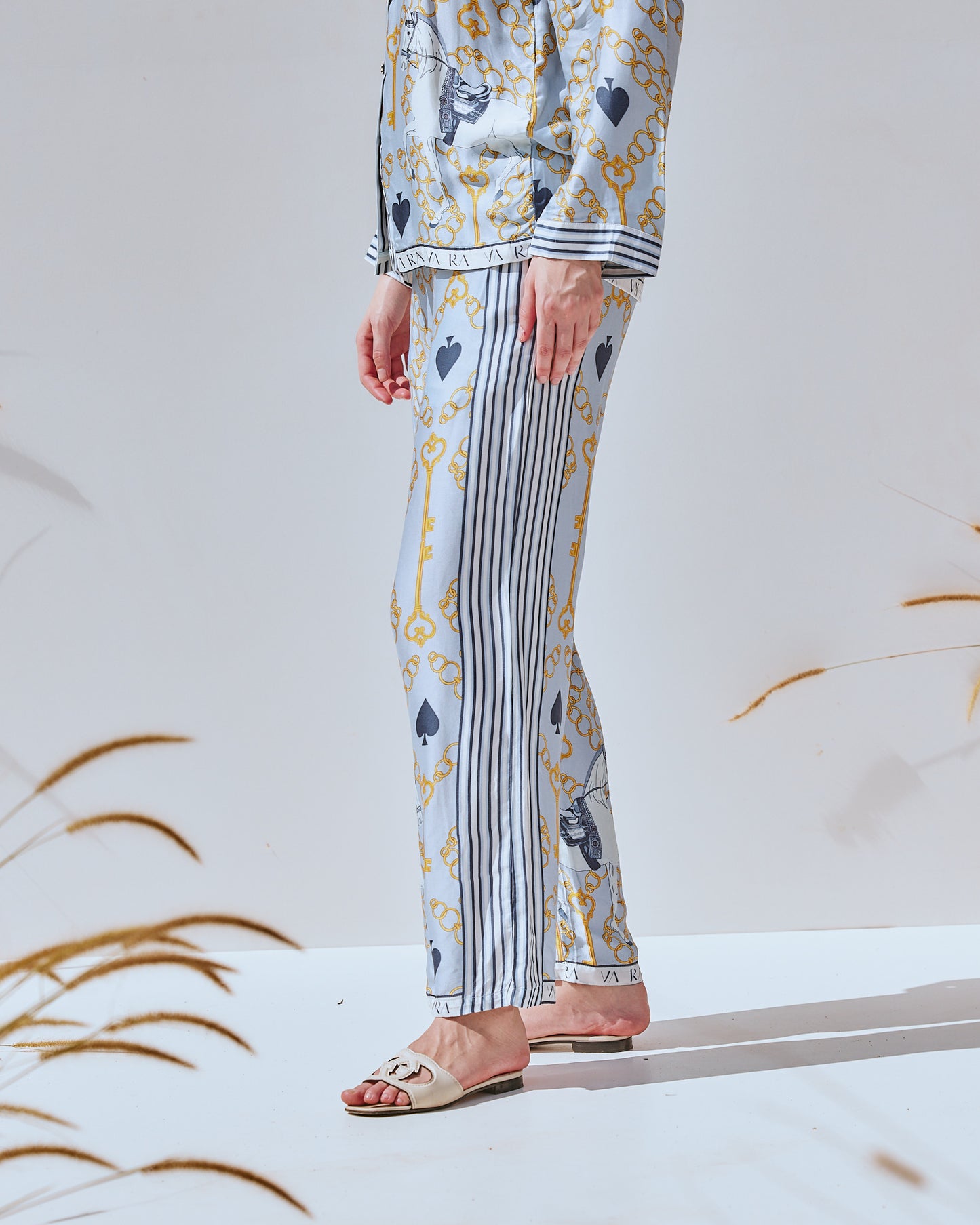 Designer safari print co-ord set by VA RA – stylish women’s resort and vacation outfit India