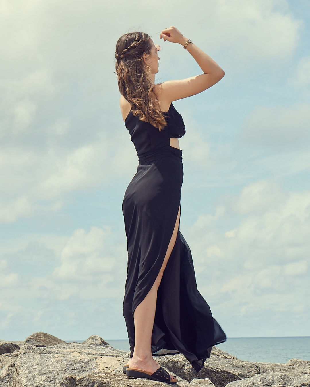 Black Swan Maxi Dress