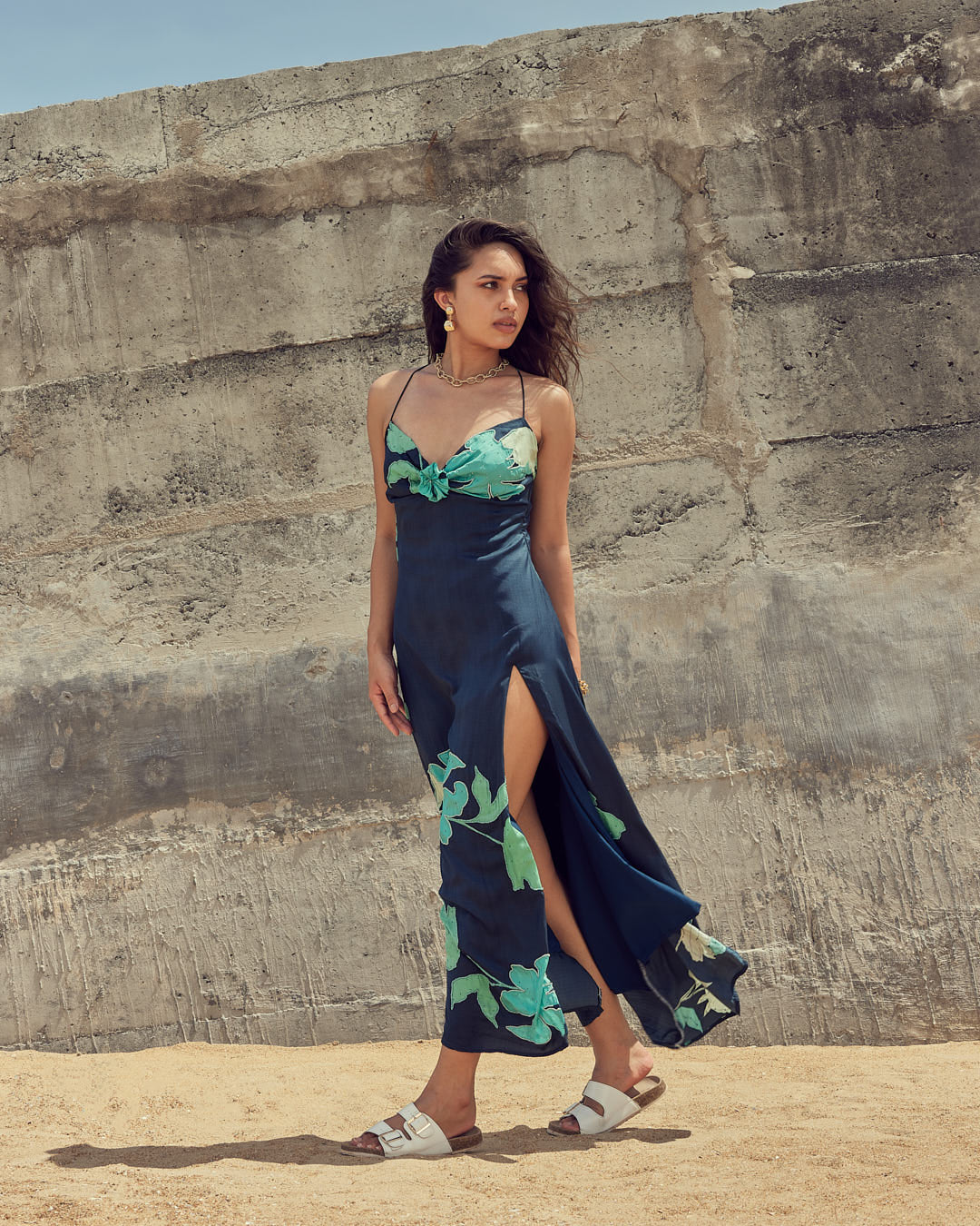 Turquoise Bloom Maxi