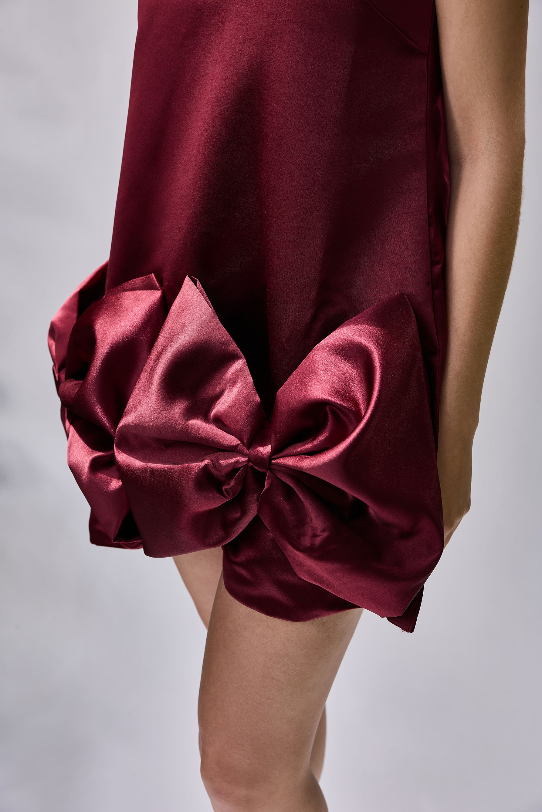 Big Signature Bows On mini dress 