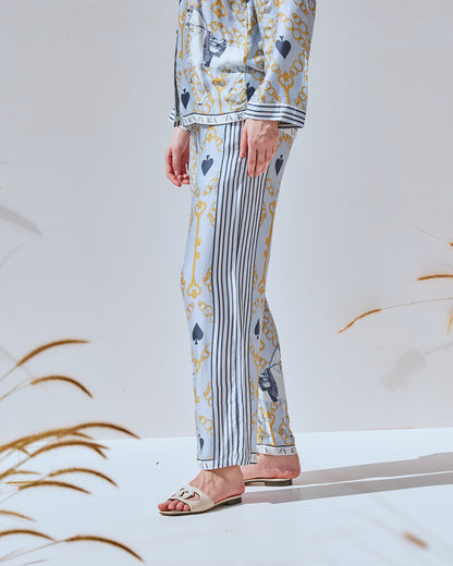 Designer safari print co-ord set by VA RA – stylish women’s resort and vacation outfit India