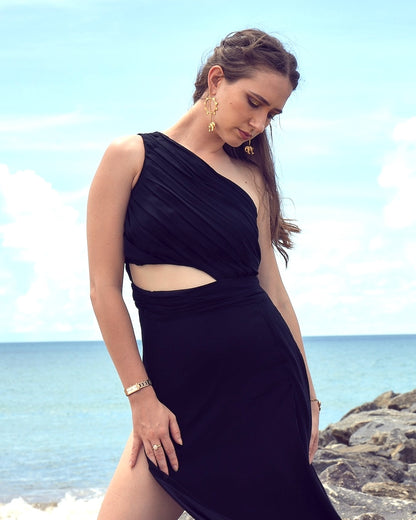 Black Swan Maxi Dress