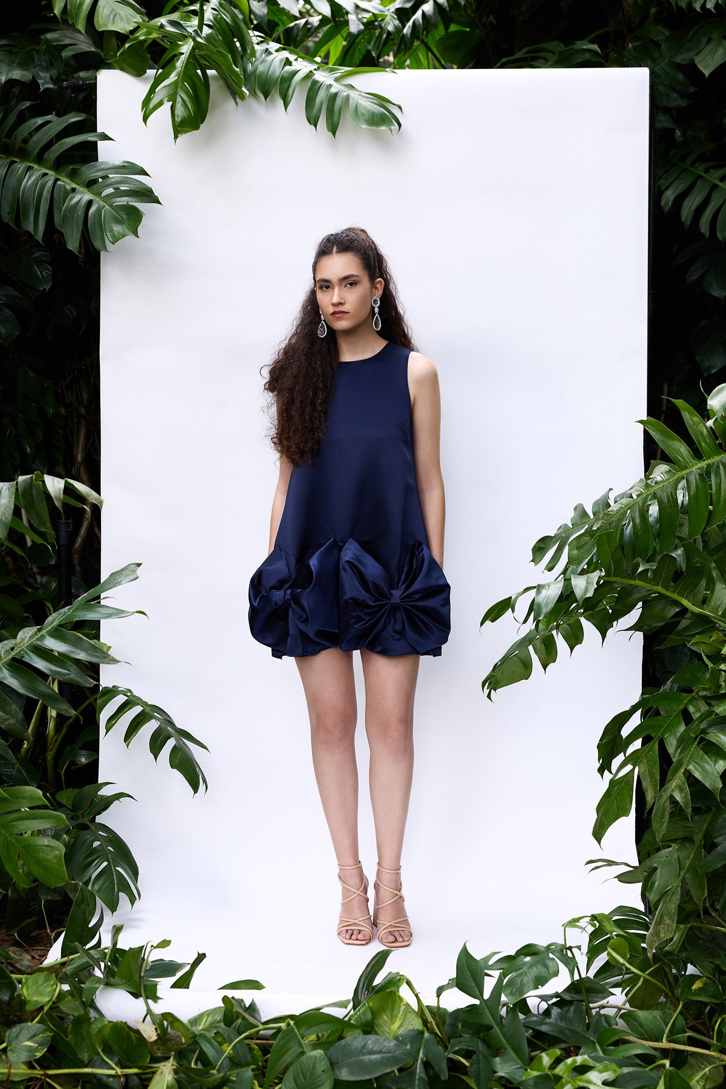 Mini Dress with signature big bows
